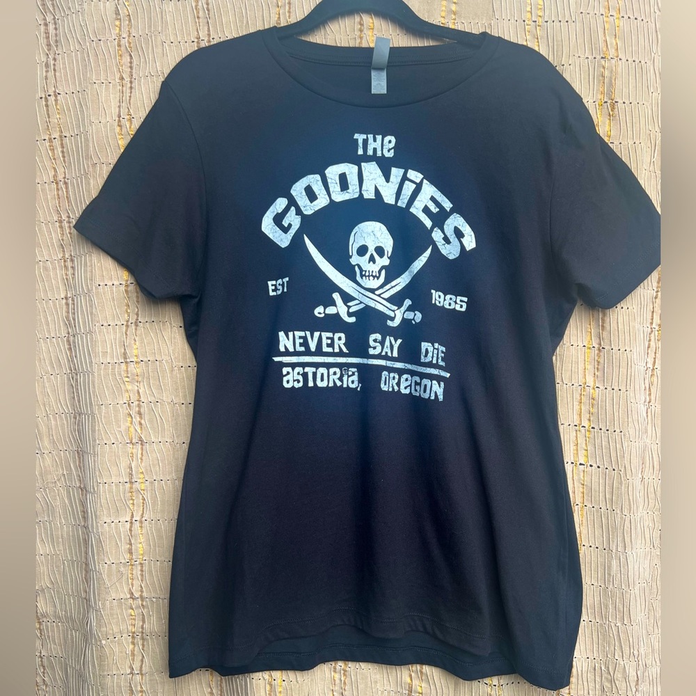 Teepublic - “Goonies Never Say Die” T-shirt Women’s XXL